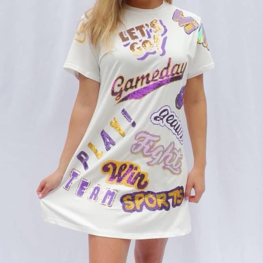 QOS - LSU - Chant Dress